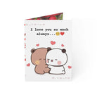 Dudu & Bubu Anniversary Card for Heartfelt Celebrations - Paper products