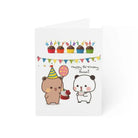 Dudu & Bubu Birthday Card for Fun and Cute Celebrations - Paper products