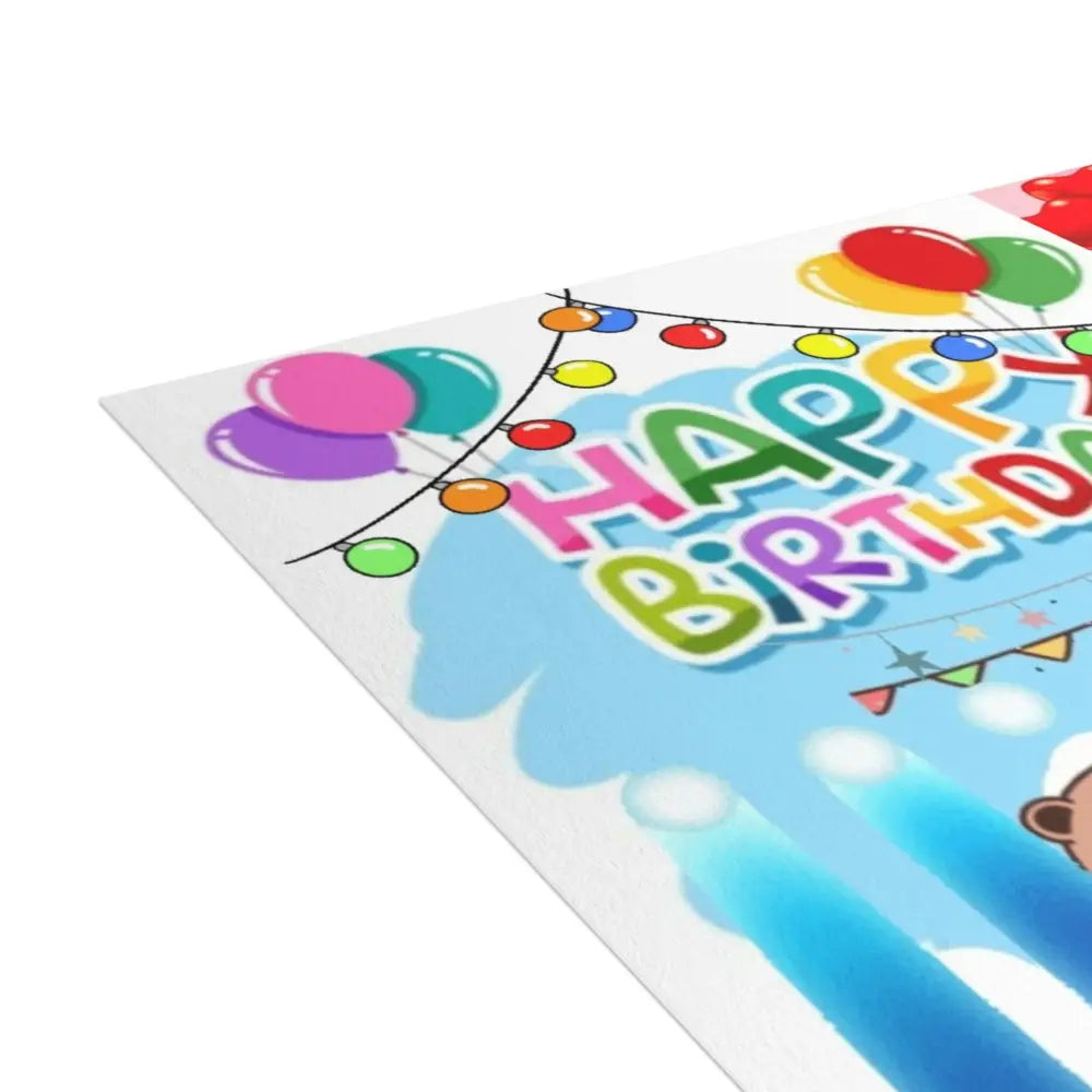 Dudu & Bubu Birthday Card for Joyful Celebrations - Paper products