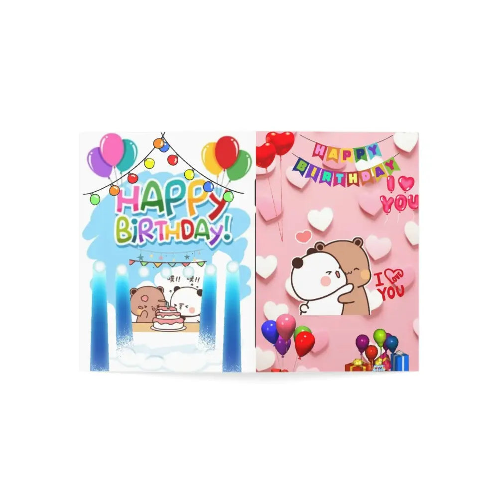 Dudu & Bubu Birthday Card for Joyful Celebrations - Paper products