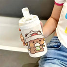 Dudu & Bubu Bottle with Fun Bubu Design for On - the - Go Hydration - Cosparty