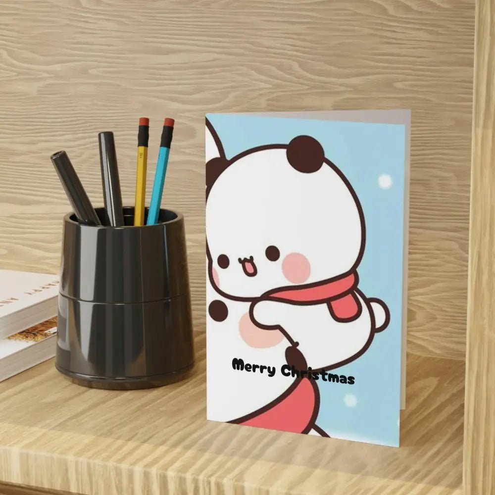 Dudu & Bubu Christmas Card for Festive Holiday Wishes - Cosparty