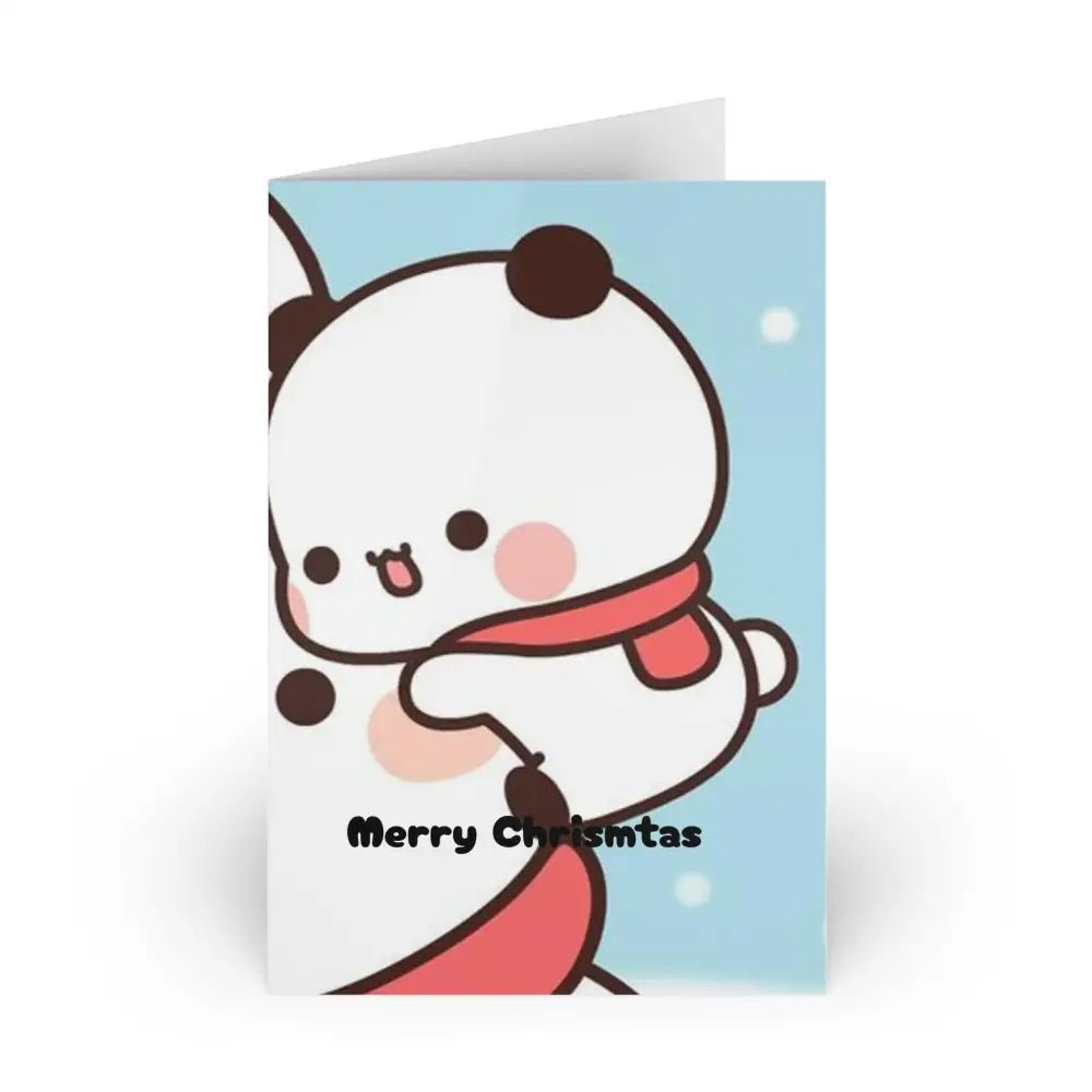 Dudu & Bubu Christmas Card for Festive Holiday Wishes - Cosparty