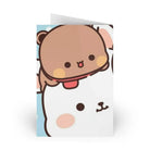 Dudu & Bubu Christmas Card for Festive Holiday Wishes - Cosparty