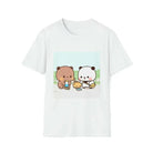 Dudu Bubu Feeding Cat T-Shirt for Casual Wear and Fans - Cosparty
