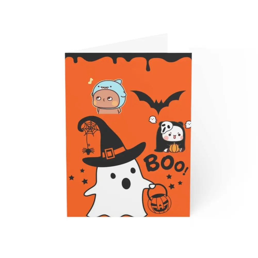 Dudu & Bubu Halloween Card for Spooky Celebrations - Paper products