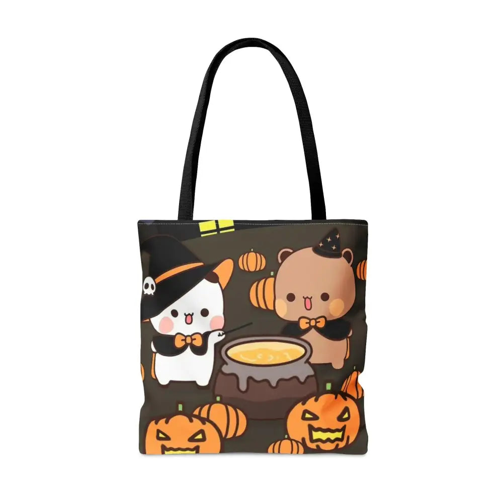 Dudu & Bubu Halloween Tote Bag for Spooky-Cute Style - Large - Bags