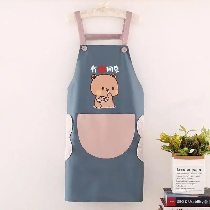Dudu & Bubu Kitchen Apron for Fun and Stylish Cooking - Cosparty