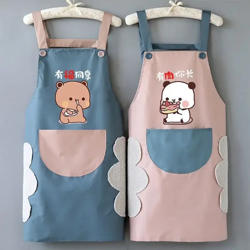 Dudu & Bubu Kitchen Apron for Fun and Stylish Cooking - Cosparty