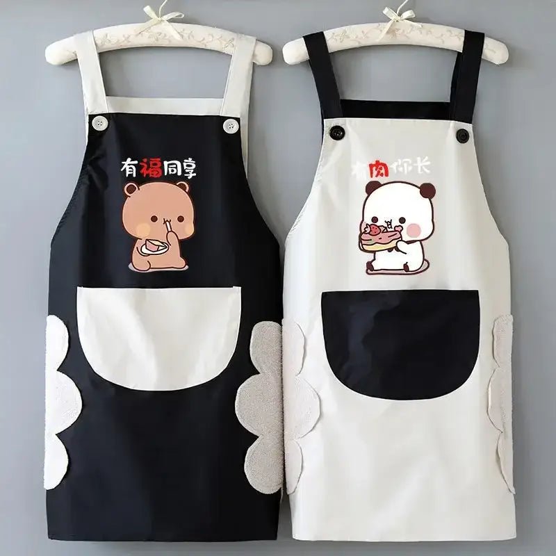 Dudu & Bubu Kitchen Apron for Fun and Stylish Cooking - Cosparty