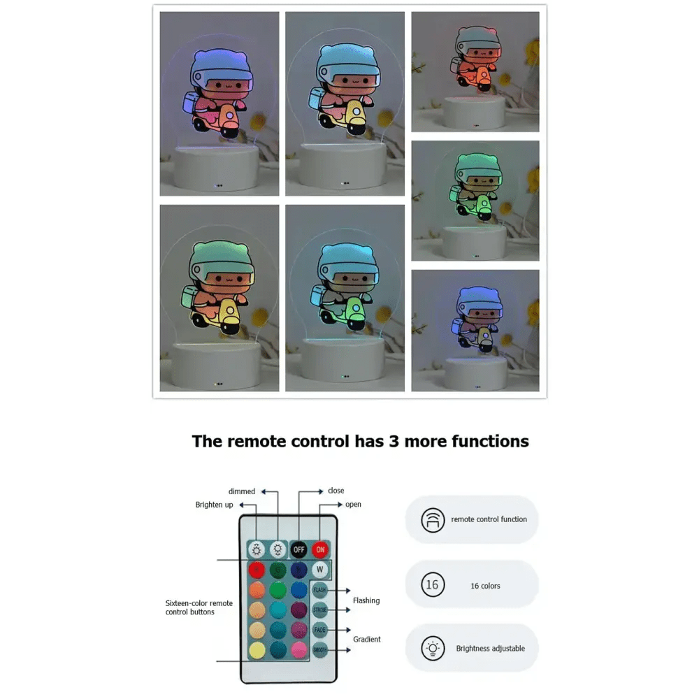 Dudu & Bubu LED Night Light for Soothing Nighttime Glow - Cosparty