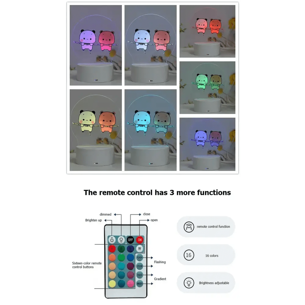 Dudu & Bubu LED Night Light for Soothing Nighttime Glow - Cosparty