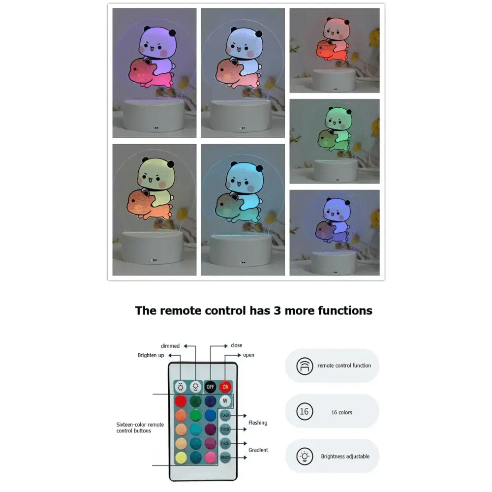 Dudu & Bubu LED Night Light for Soothing Nighttime Glow - Cosparty