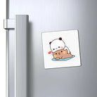 Dudu Bubu Love Magnet for Cute Home and Office Decoration - 3’’ × 3’’ - Paper products