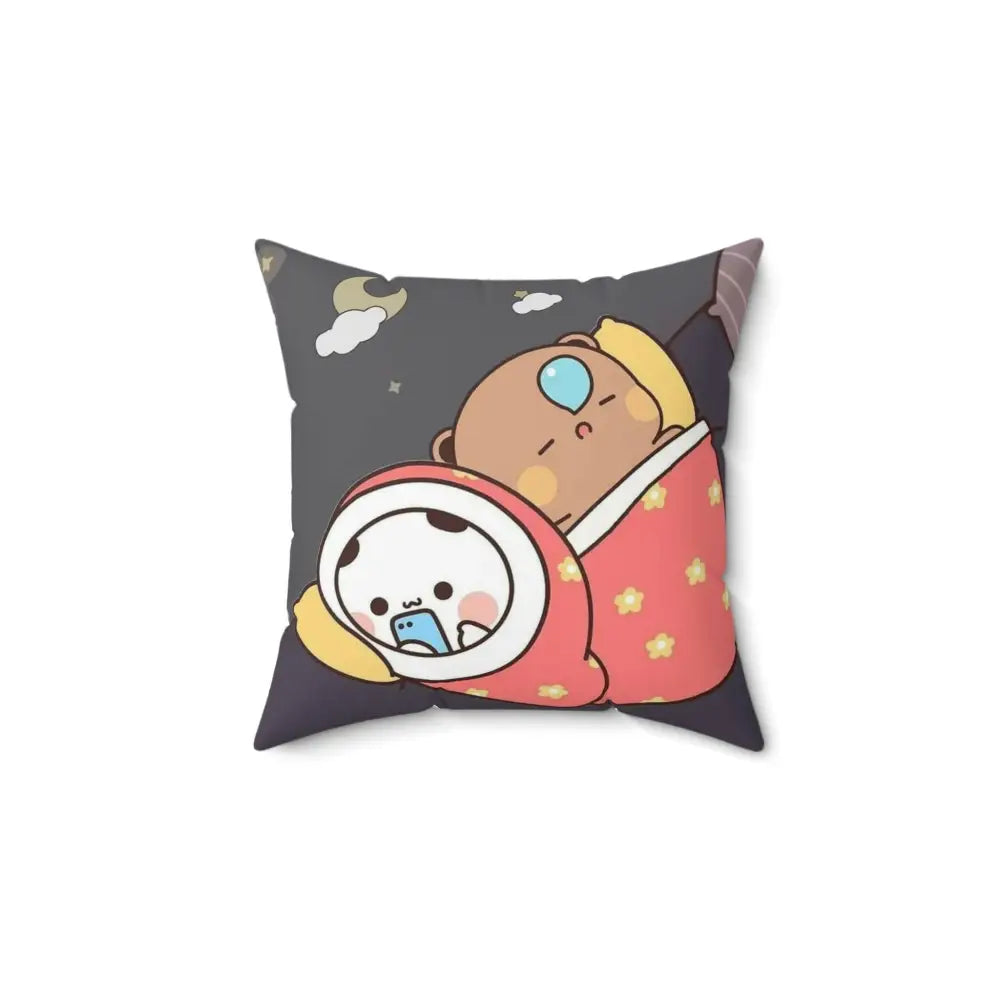 Dudu Bubu Pillow for Fun and Comfort in Your Home Decor - 14’’ × 14’’ - Home Decor