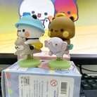 Dudu & Bubu Riding Figurines for Fans and Collectors - With Little Wings / 2 Pcs