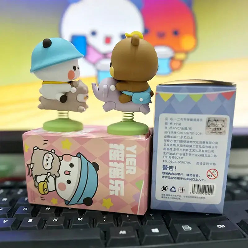 Dudu & Bubu Riding Figurines for Fans and Collectors