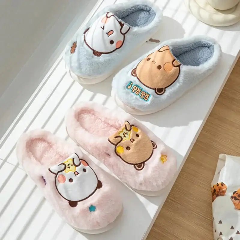 Dudu & Bubu Slippers with Cozy Bubu Design for Comfortable Lounging - Cosparty