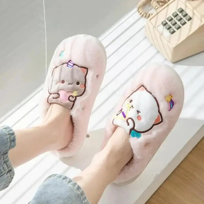 Dudu & Bubu Slippers with Cozy Bubu Design for Comfortable Lounging