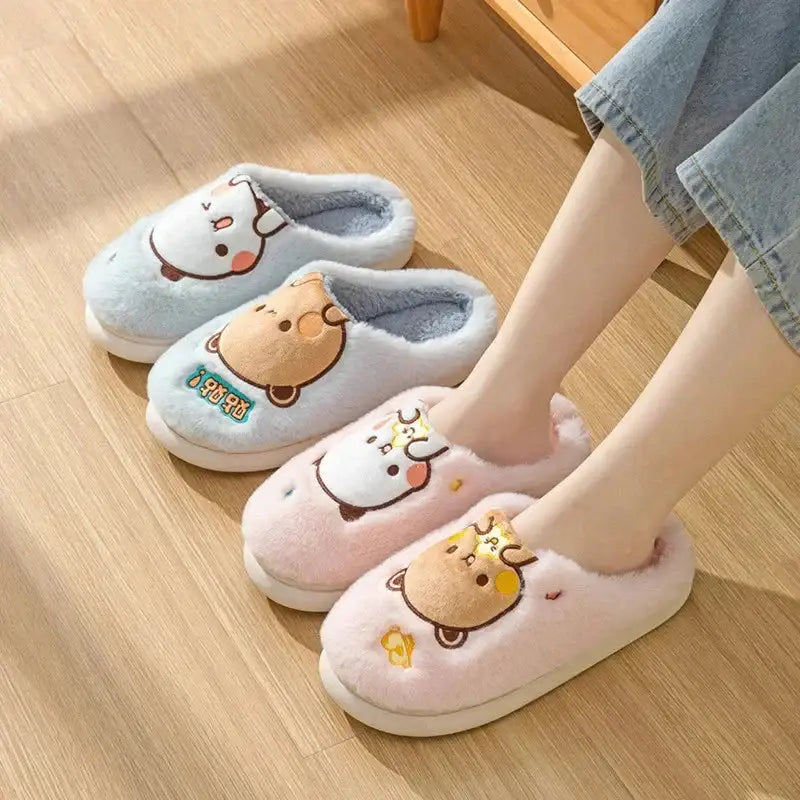 Dudu & Bubu Slippers with Cozy Bubu Design for Comfortable Lounging