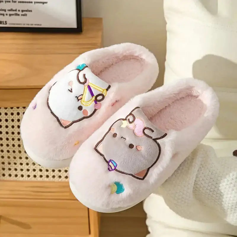 Dudu & Bubu Slippers with Cozy Bubu Design for Comfortable Lounging