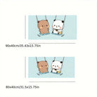 Dudu & Bubu Swinging Mousepad for a Playful Workspace - Cosparty