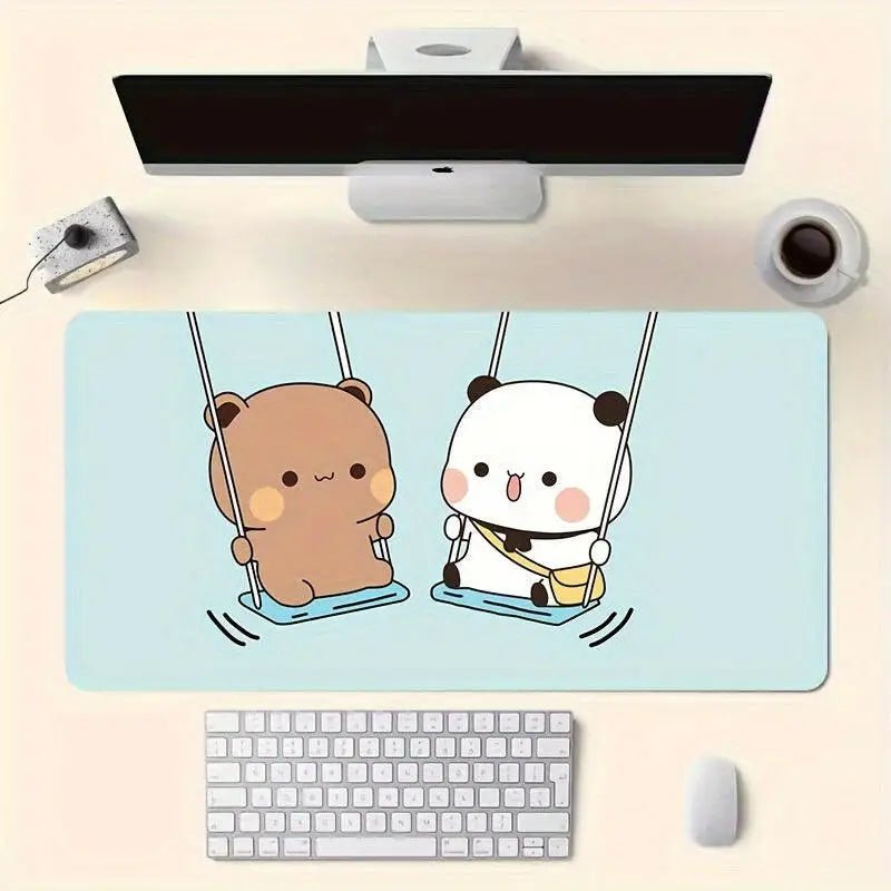 Dudu & Bubu Swinging Mousepad for a Playful Workspace - Cosparty