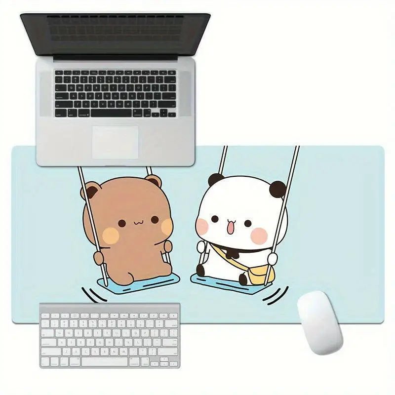 Dudu & Bubu Swinging Mousepad for a Playful Workspace - Cosparty