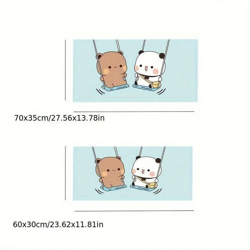 Dudu & Bubu Swinging Mousepad for a Playful Workspace - Cosparty