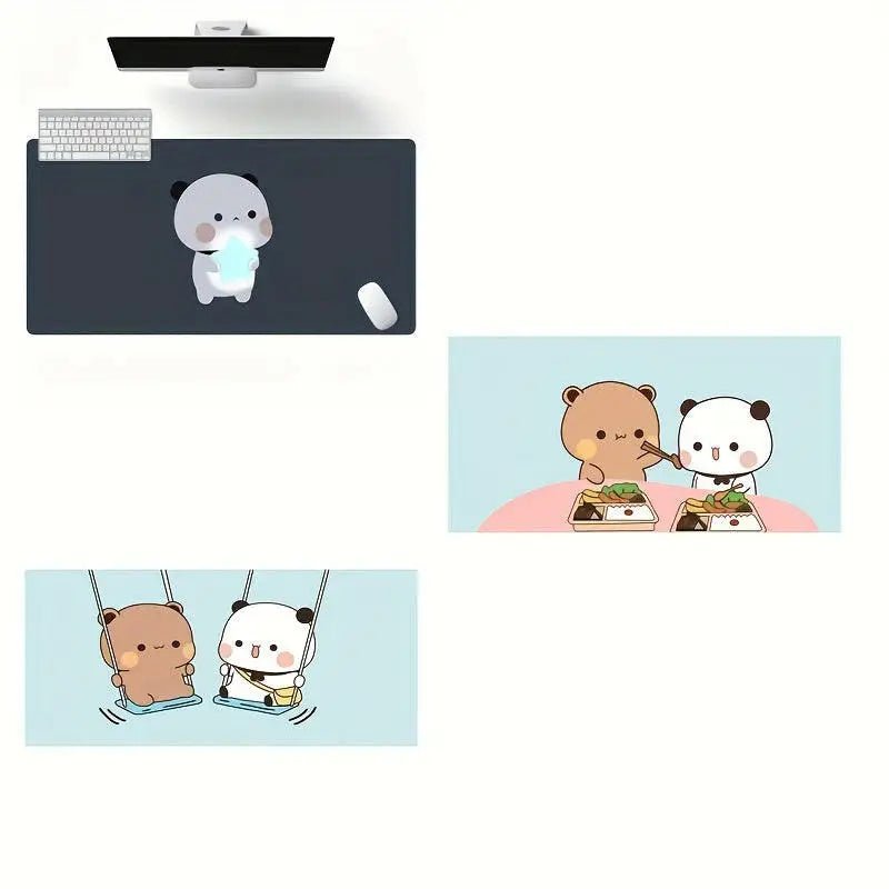 Dudu & Bubu Swinging Mousepad for a Playful Workspace - Cosparty