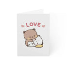 Dudu & Bubu Thank You Card on High-Quality Cardstock - Paper products