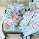 Dudu & Bubu Travel Storage Bag 7 Piece Set for Organized Travel - Cosparty