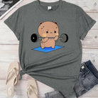 Dudu & Bubu Women's Gym T-Shirt for Comfortable Workouts - Cosparty