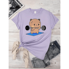 Dudu & Bubu Women's Gym T-Shirt for Comfortable Workouts - Cosparty