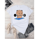 Dudu & Bubu Women's Gym T-Shirt for Comfortable Workouts - Cosparty