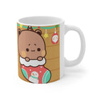 Dudu Christmas Mug for Your Festive Holiday Hot Drinks - 11oz - Mug