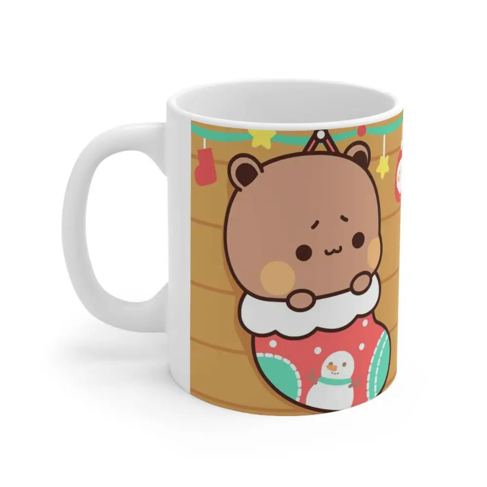 Dudu Christmas Mug for Your Festive Holiday Hot Drinks - 11oz - Mug