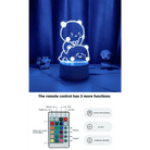 Dudu Night Light with 16 Colour Options for a Playful Glow - Cosparty