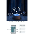 Dudu Night Light with 16 Colour Options for a Playful Glow - Cosparty