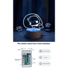 Dudu Night Light with 16 Colour Options for a Playful Glow - Cosparty