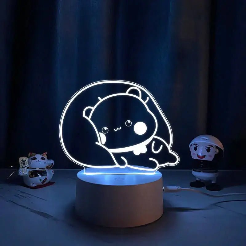 Dudu Night Light with 16 Colour Options for a Playful Glow - Cosparty