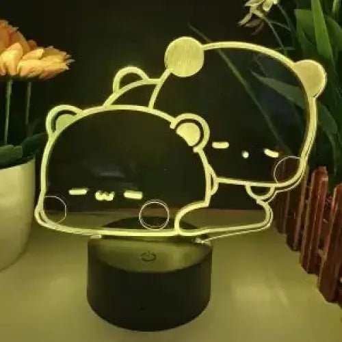 Dudu Night Light with 16 Colour Options for a Playful Glow - Cosparty