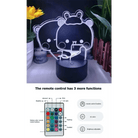 Dudu Night Light with 16 Colour Options for a Playful Glow - Cosparty