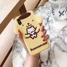 Durable 3D Rubber iPhone Cases Featuring Sanrio Characters - Yellow / For iphone 6 6S - phone case