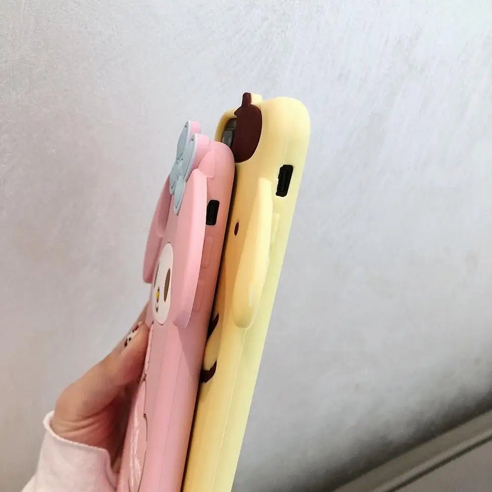 Durable 3D Rubber iPhone Cases Featuring Sanrio Characters - Cosparty