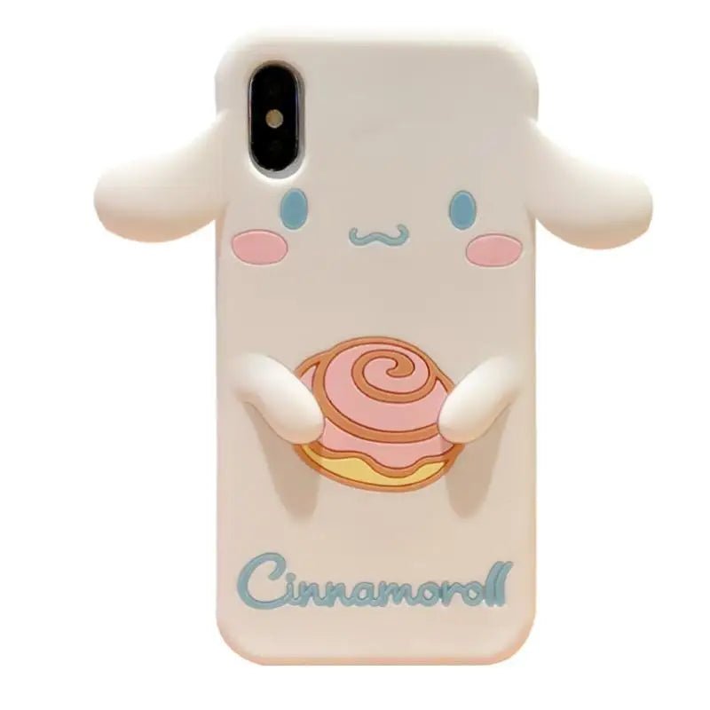 Durable 3D Rubber iPhone Cases Featuring Sanrio Characters - Cosparty