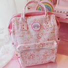 Durable Pink Bunny Backpack for Kawaii Collection Products Melody - Rucksack - Cosparty