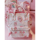 Durable Pink Bunny Backpack for Kawaii Collection Products Melody - Rucksack - Cosparty