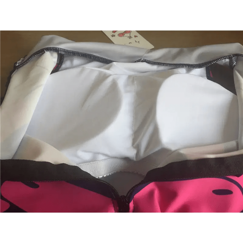 D.Va Overwatch One Piece Swimsuit with Built - in Bra Liner - Cosparty