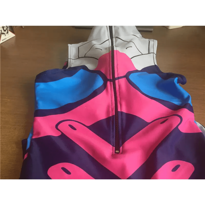 D.Va Overwatch One Piece Swimsuit with Built - in Bra Liner - Cosparty